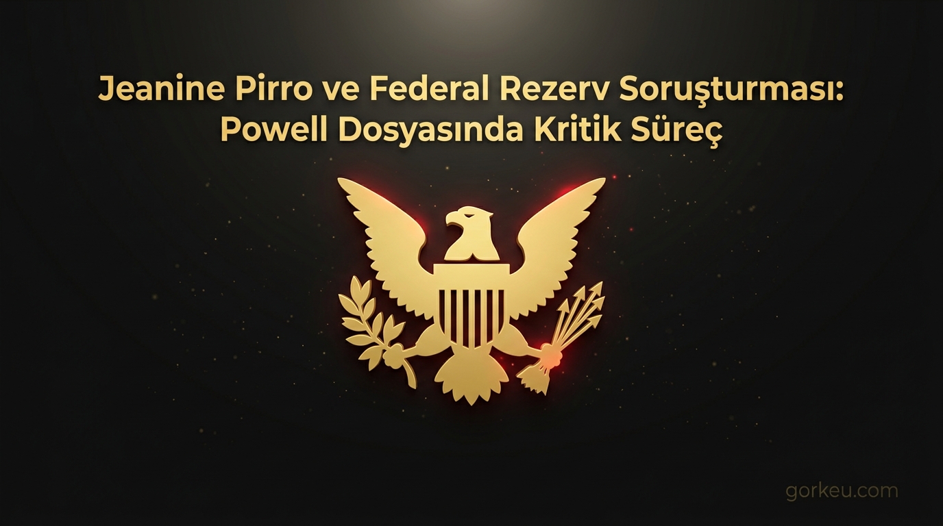 Jeanine Pirro ve Federal Rezerv Soruşturması: Powell Dosyasında Kritik Süreç