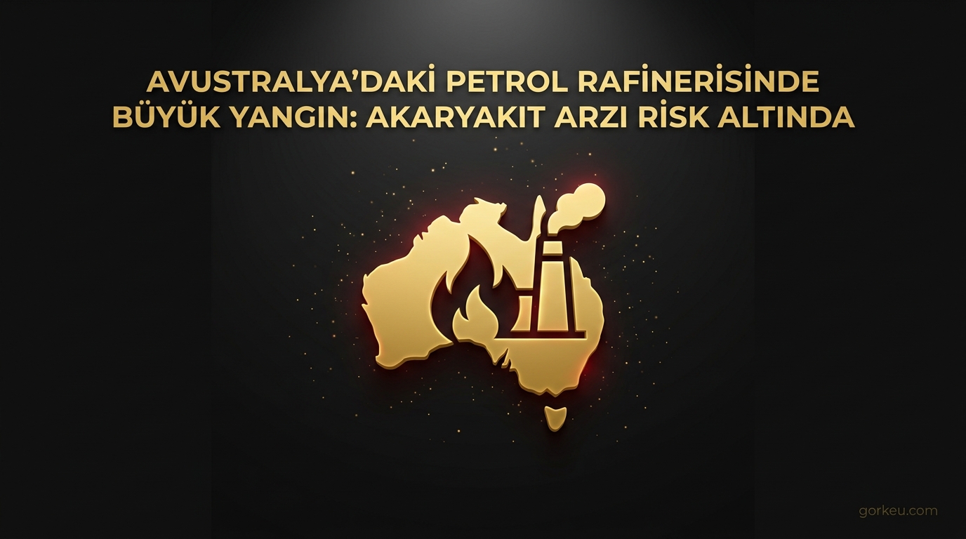 Avustralya'daki Petrol Rafinerisinde Büyük Yangın: Akaryakıt Arzı Risk Altında