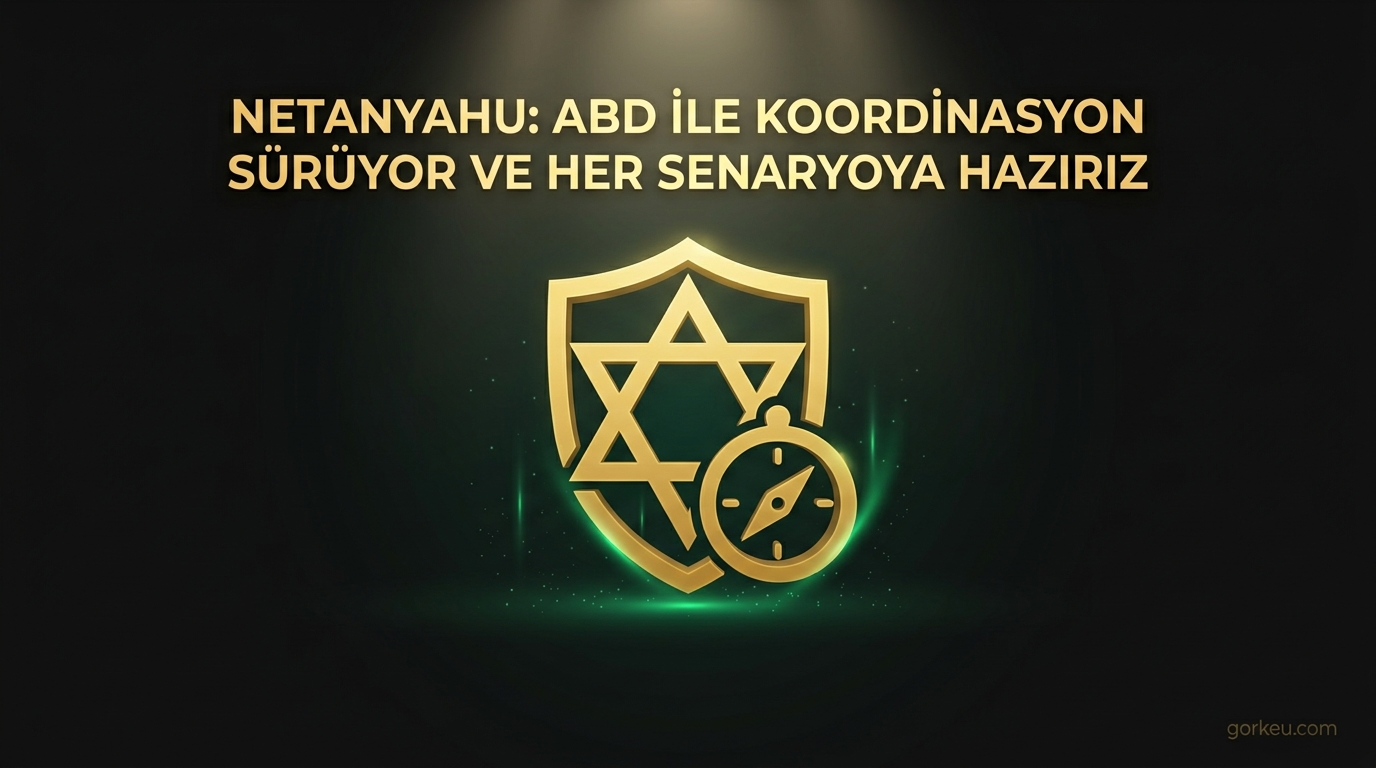 Netanyahu: ABD ile Koordinasyon Sürüyor ve Her Senaryoya Hazırız