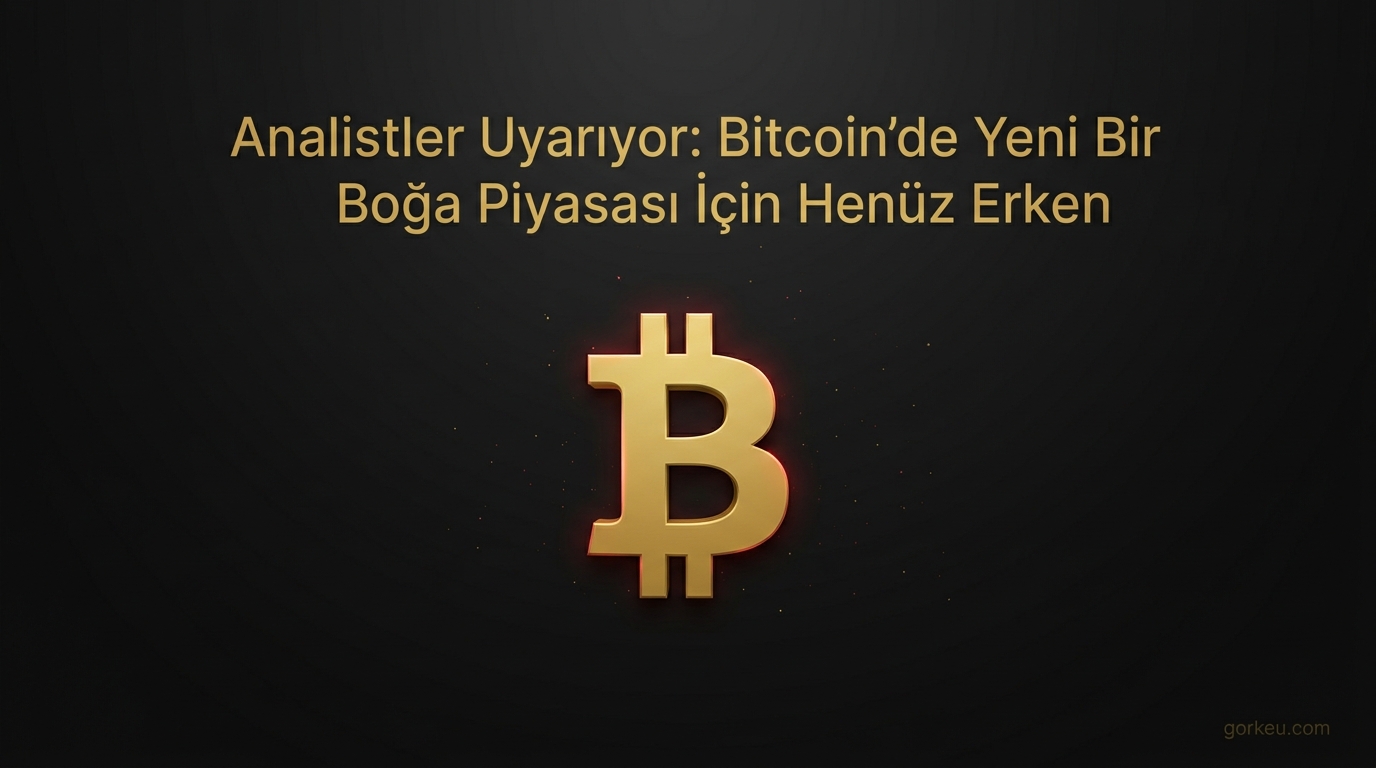 Analistler Uyarıyor: Bitcoin'de Yeni Bir Boğa Piyasası İçin Henüz Erken