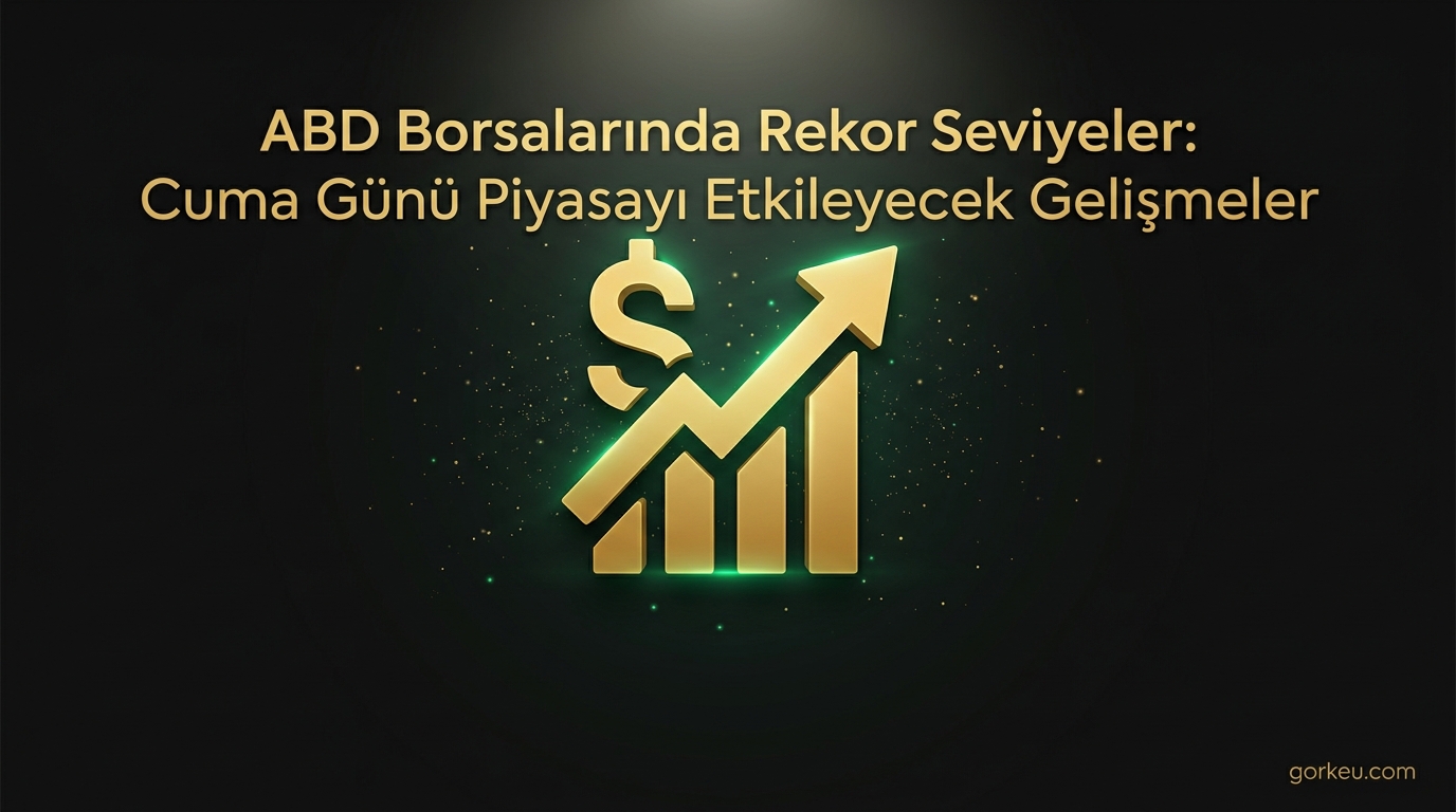 ABD Borsalarında Rekor Seviyeler: Cuma Günü Piyasayı Etkileyecek Gelişmeler