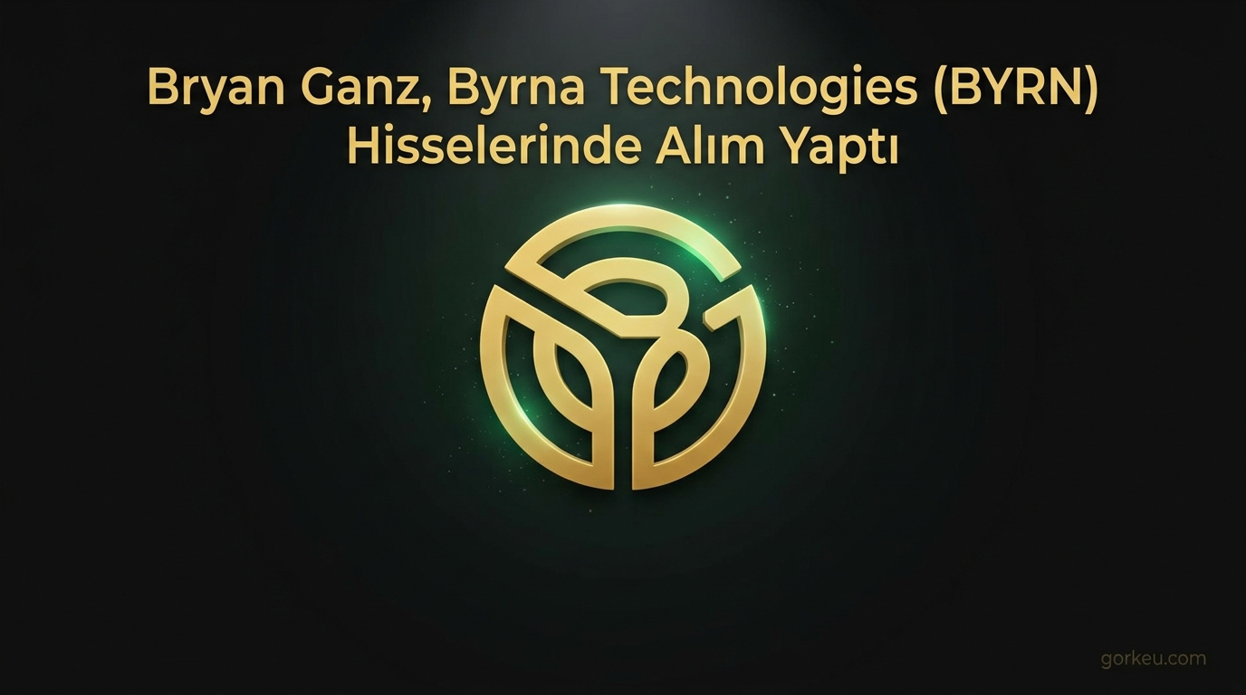 Bryan Ganz, Byrna Technologies (BYRN) Hisselerinde Alım Yaptı