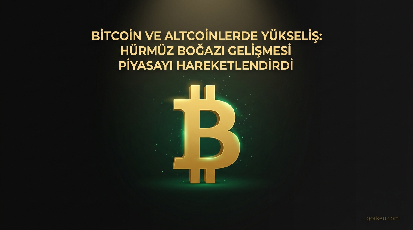 Bitcoin ve Altcoinlerde Yükseliş: Hürmüz Boğazı Gelişmesi Piyasayı Hareketlendirdi