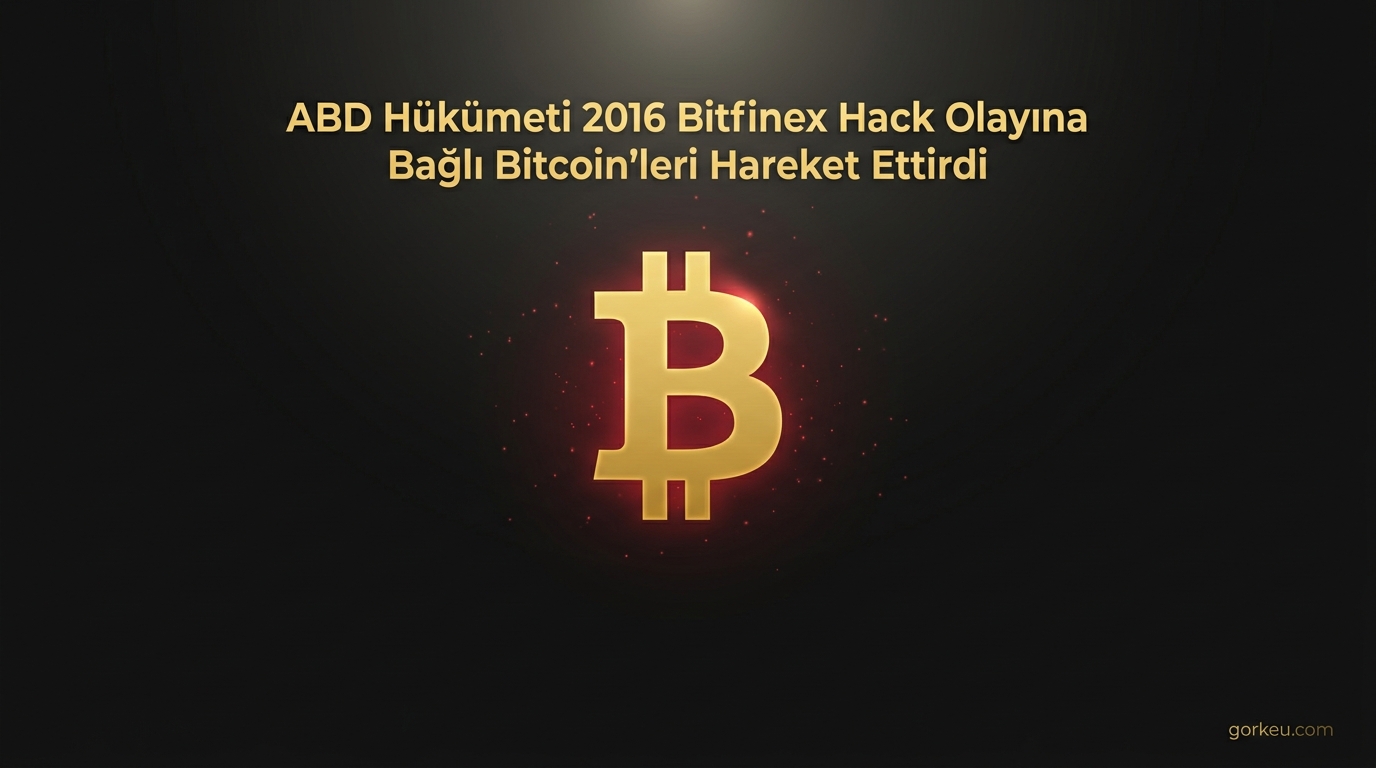 ABD Hükümeti 2016 Bitfinex Hack Olayına Bağlı Bitcoin'leri Hareket Ettirdi