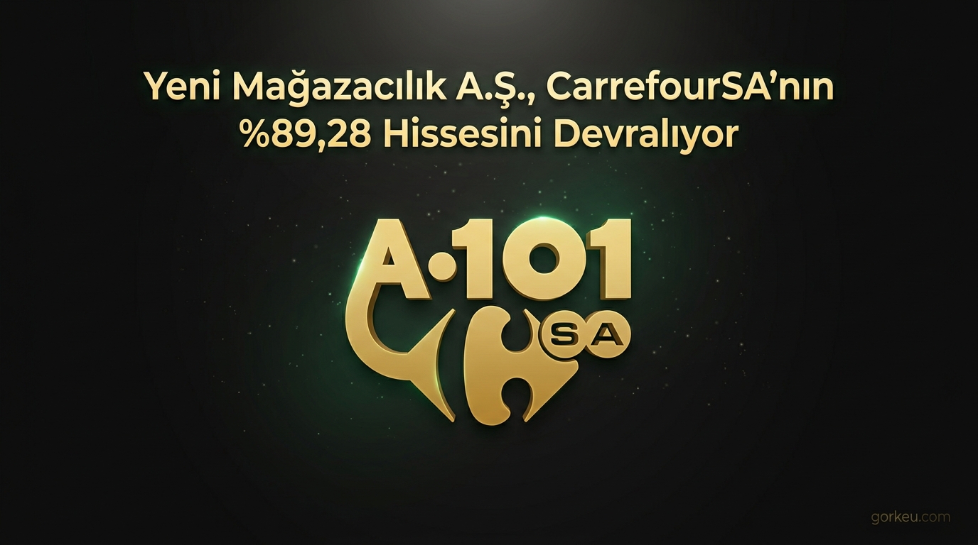 Yeni Mağazacılık A.Ş., CarrefourSA'nın %89,28 Hissesini Devralıyor