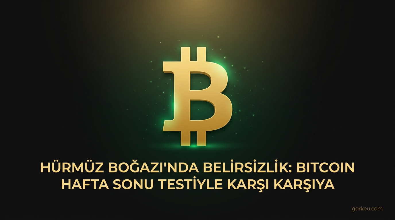 Hürmüz Boğazı'nda Belirsizlik: Bitcoin Hafta Sonu Testiyle Karşı Karşıya