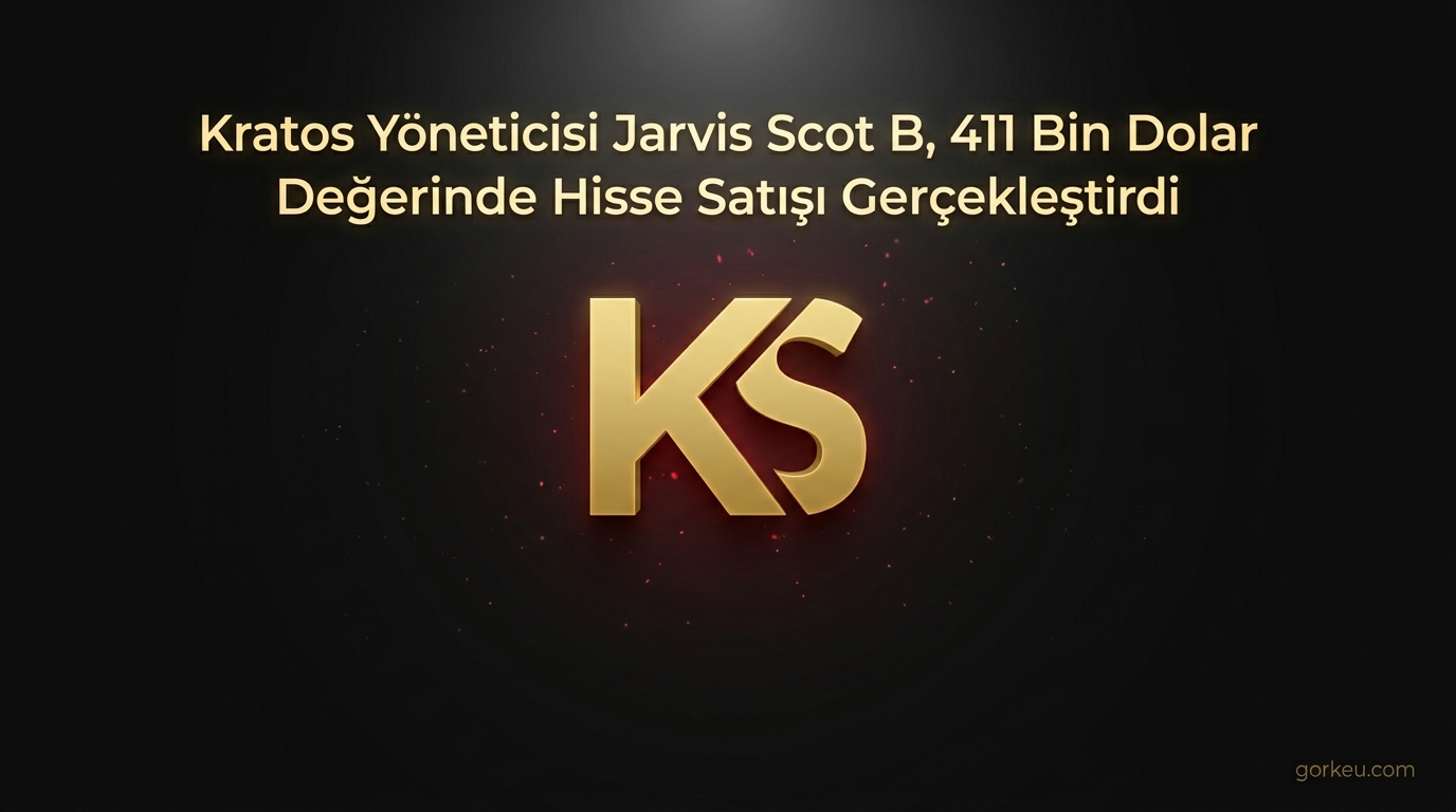 Kratos Yöneticisi Jarvis Scot B, 411 Bin Dolar Değerinde Hisse Satışı Gerçekleştirdi
