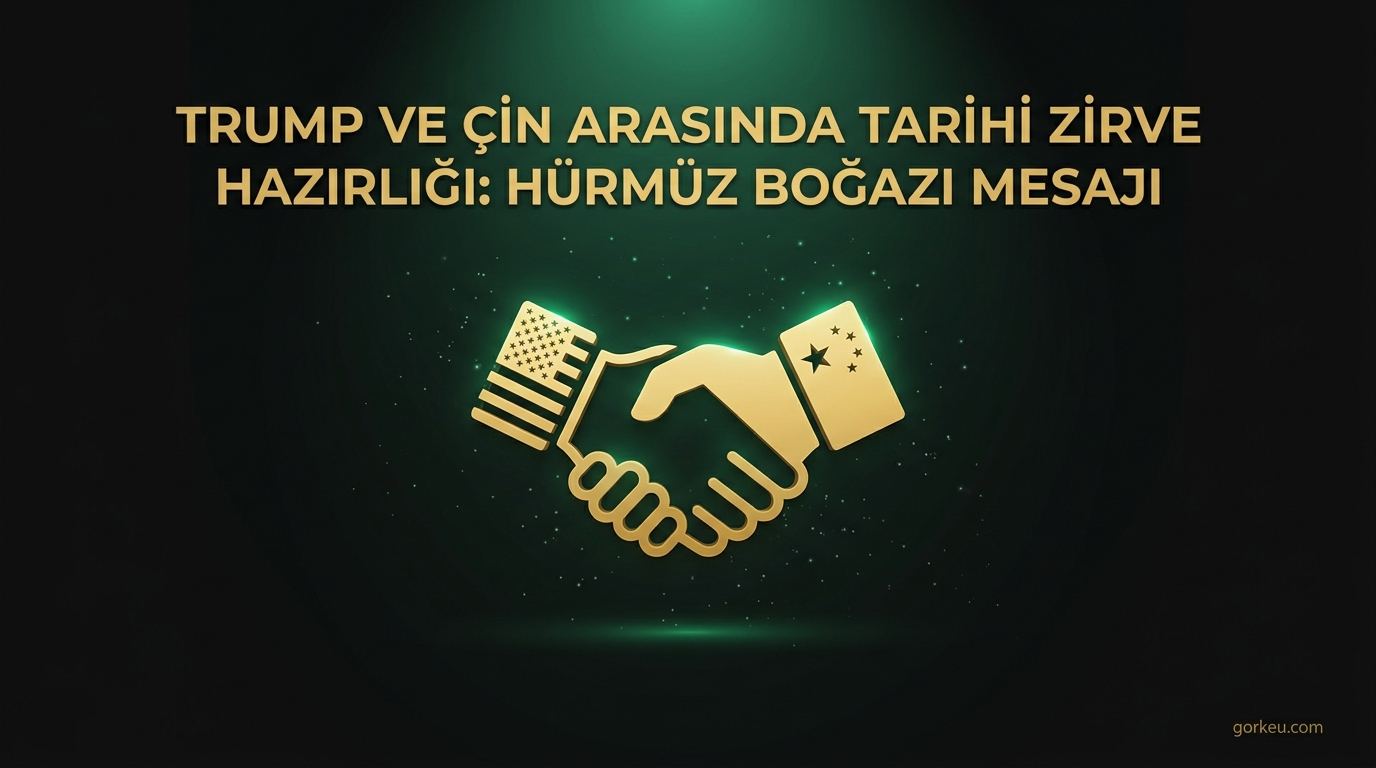 Trump ve Çin Arasında Tarihi Zirve Hazırlığı: Hürmüz Boğazı Mesajı