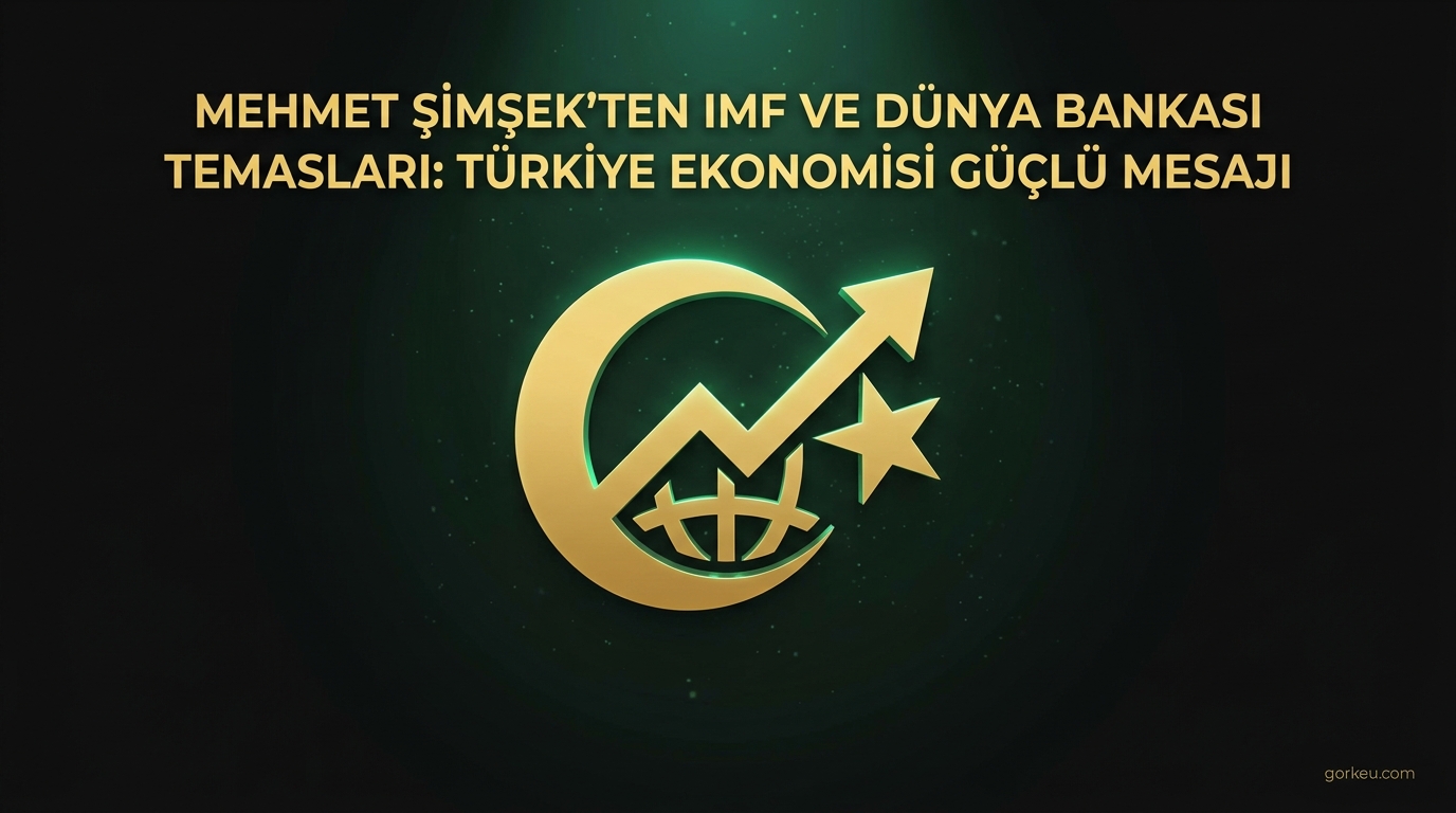 Mehmet Şimşek'ten IMF ve Dünya Bankası Temasları: Türkiye Ekonomisi Güçlü Mesajı