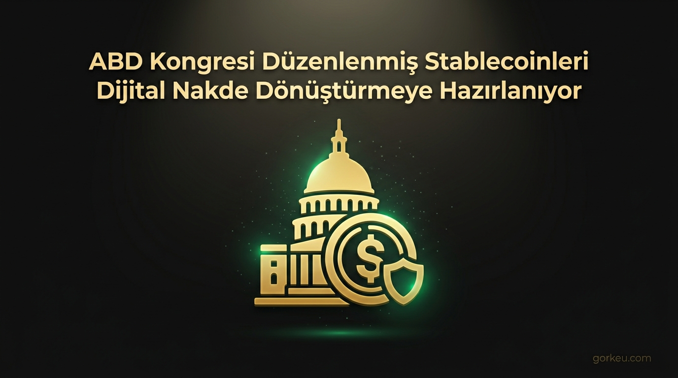 ABD Kongresi Düzenlenmiş Stablecoinleri Dijital Nakde Dönüştürmeye Hazırlanıyor