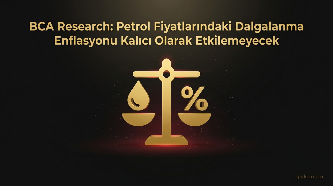 BCA Research: Petrol Fiyatlarındaki Dalgalanma Enflasyonu Kalıcı Olarak Etkilemeyecek