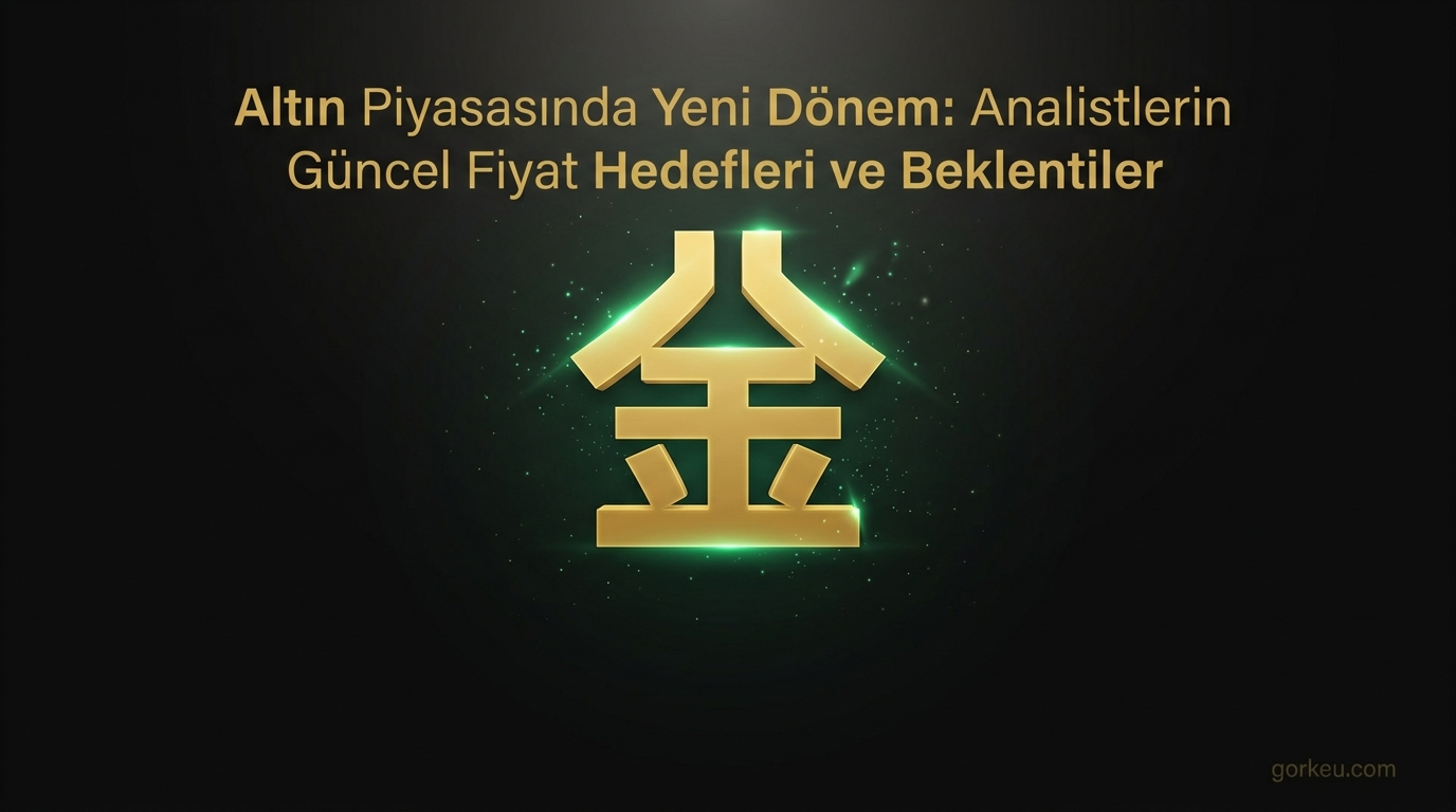 Altın Piyasasında Yeni Dönem: Analistlerin Güncel Fiyat Hedefleri ve Beklentiler