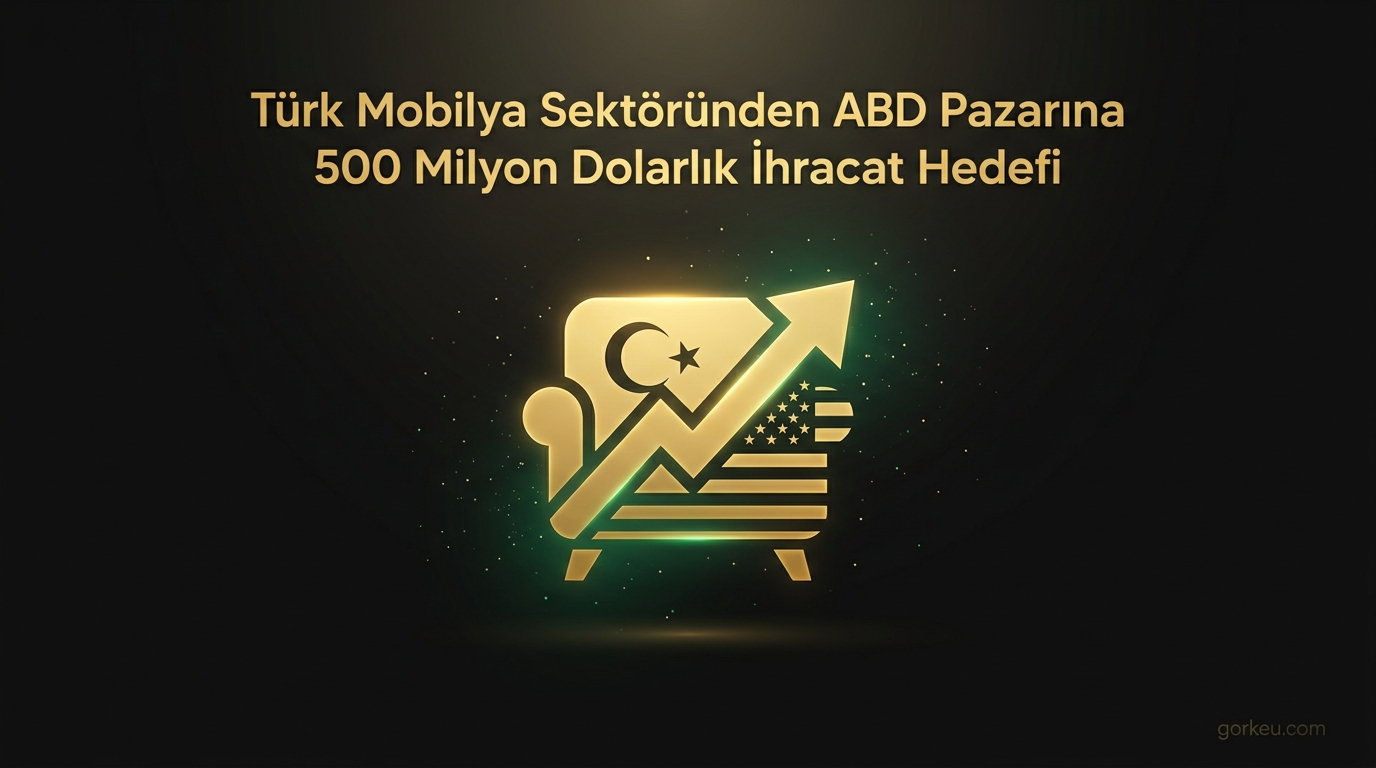 Türk Mobilya Sektöründen ABD Pazarına 500 Milyon Dolarlık İhracat Hedefi
