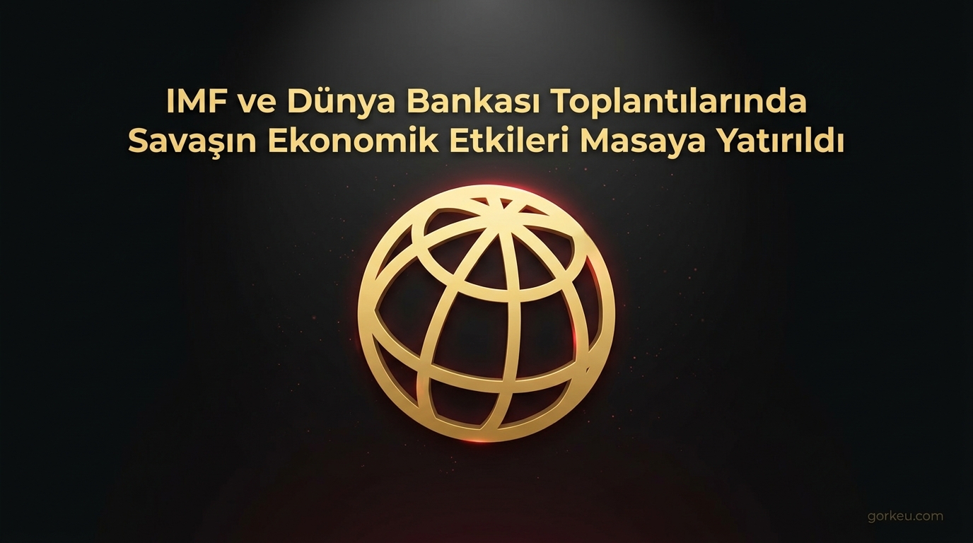 IMF ve Dünya Bankası Toplantılarında Savaşın Ekonomik Etkileri Masaya Yatırıldı