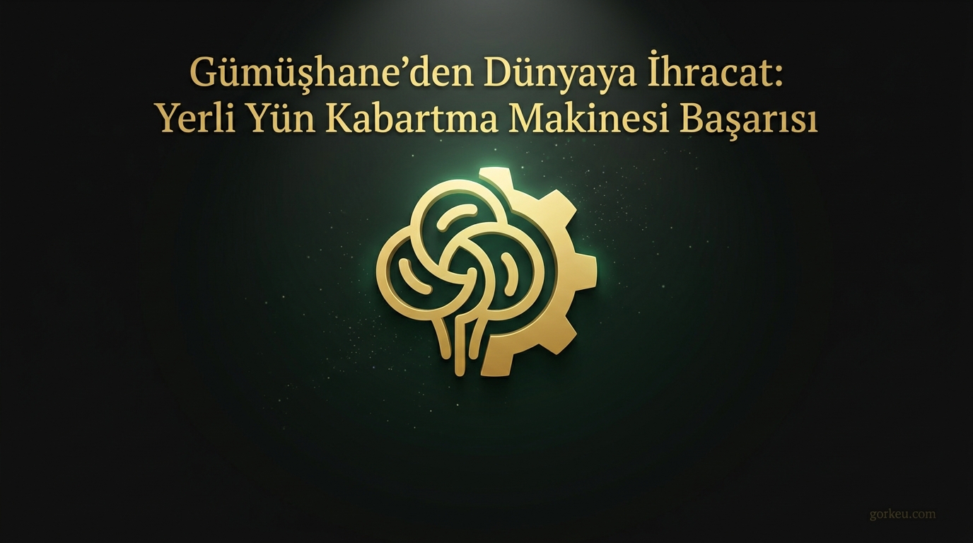 Gümüşhane’den Dünyaya İhracat: Yerli Yün Kabartma Makinesi Başarısı