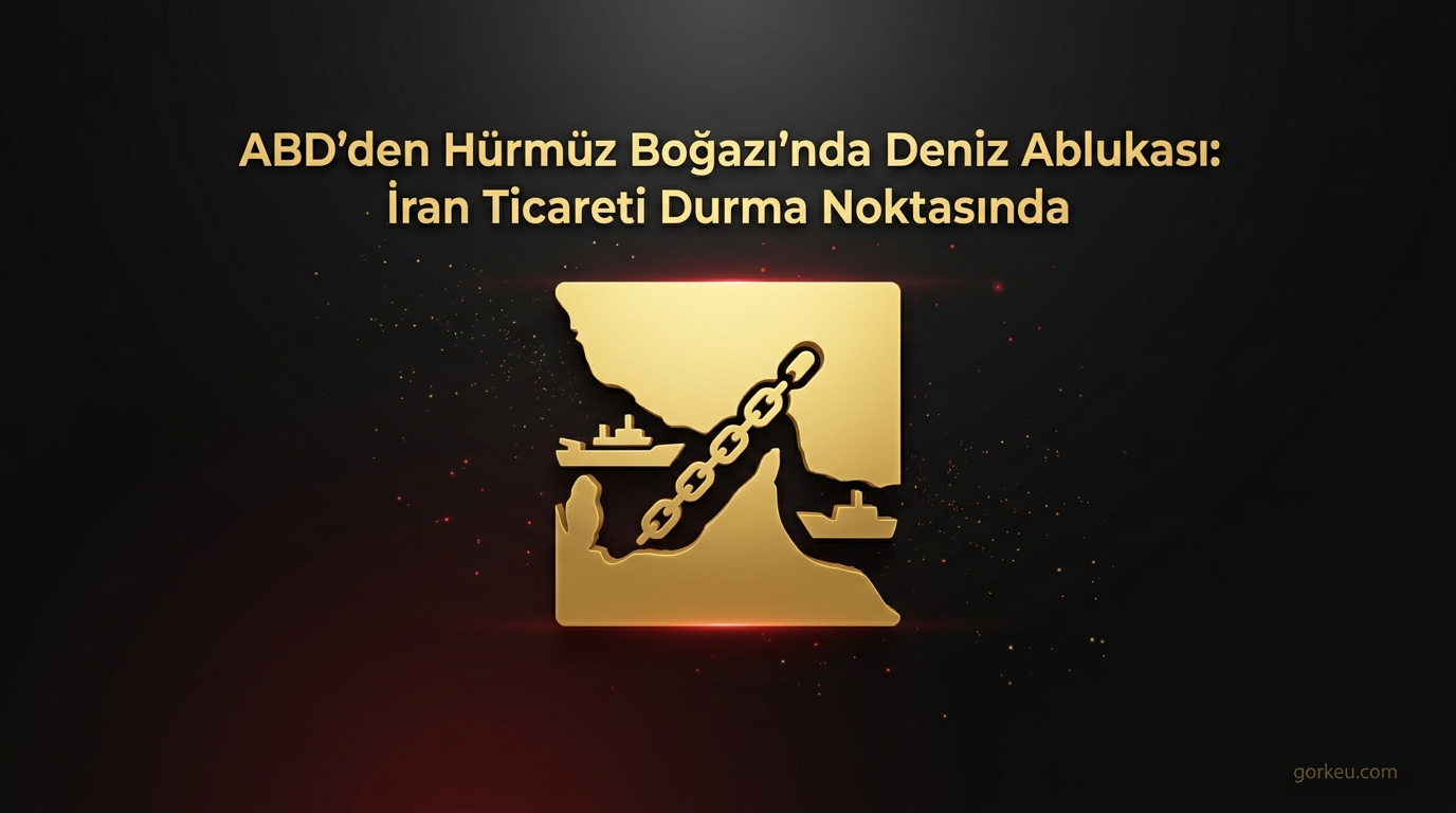 ABD'den Hürmüz Boğazı'nda Deniz Ablukası: İran Ticareti Durma Noktasında