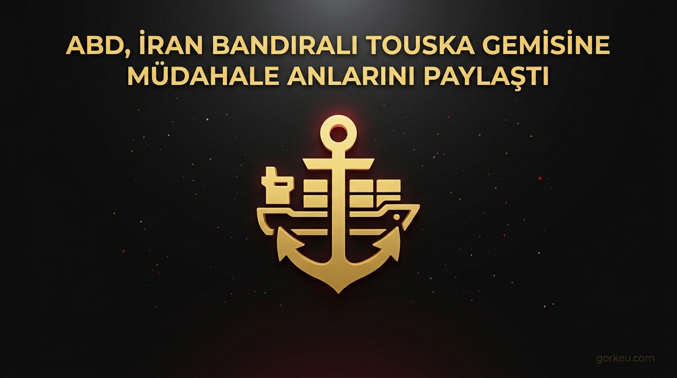 ABD, İran Bandıralı TOUSKA Gemisine Müdahale Anlarını Paylaştı