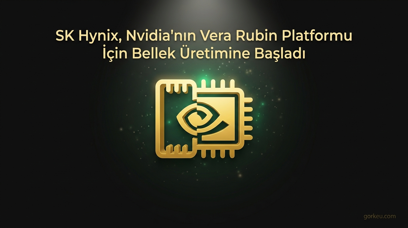SK Hynix, Nvidia'nın Vera Rubin Platformu İçin Bellek Üretimine Başladı