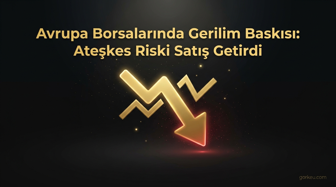 Avrupa Borsalarında Gerilim Baskısı: Ateşkes Riski Satış Getirdi