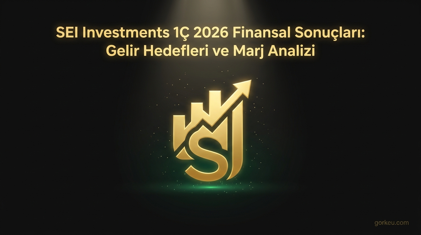 SEI Investments 1Ç 2026 Finansal Sonuçları: Gelir Hedefleri ve Marj Analizi