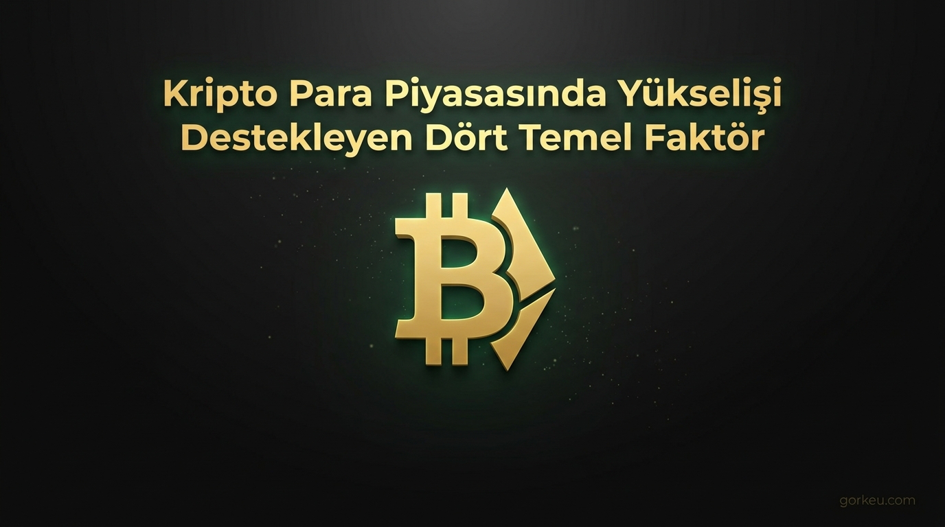 Kripto Para Piyasasında Yükselişi Destekleyen Dört Temel Faktör