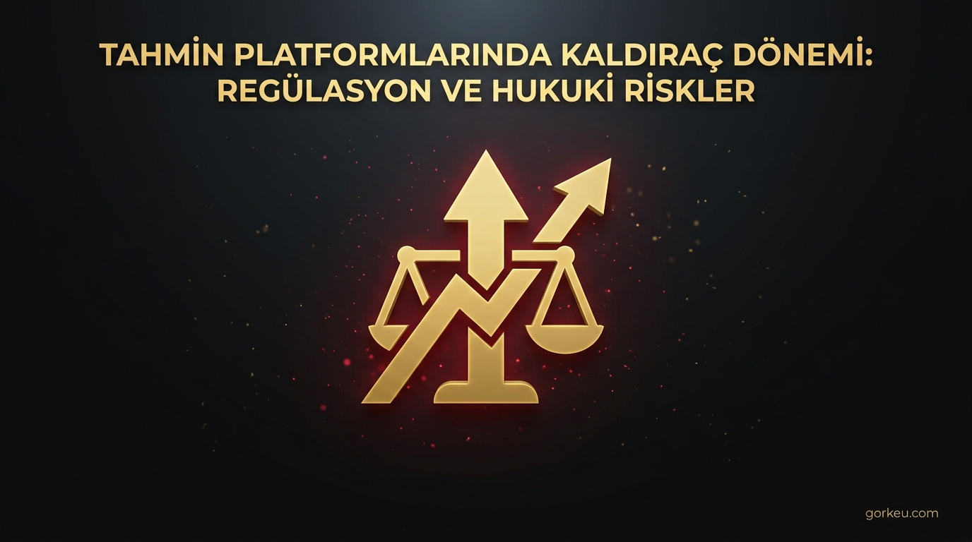 Tahmin Platformlarında Kaldıraç Dönemi: Regülasyon ve Hukuki Riskler