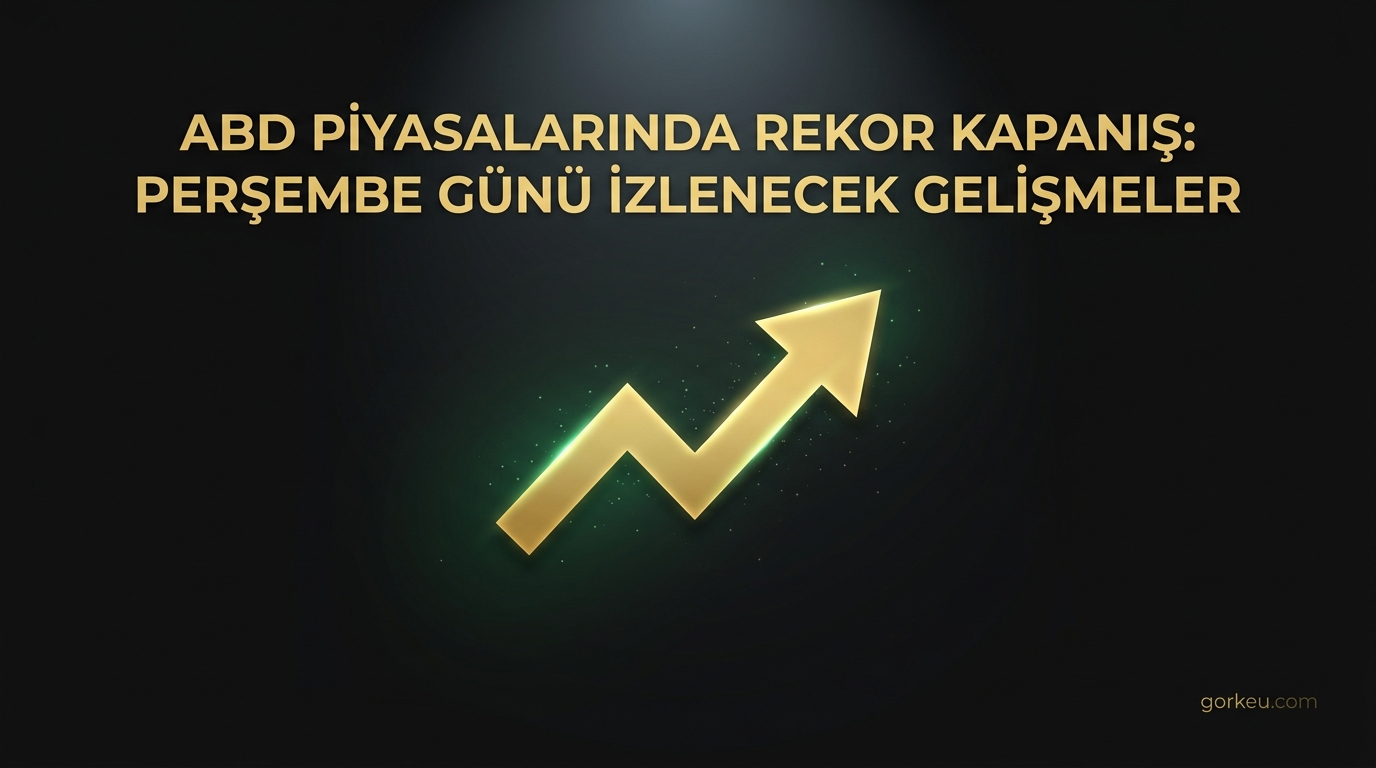 ABD Piyasalarında Rekor Kapanış: Perşembe Günü İzlenecek Gelişmeler