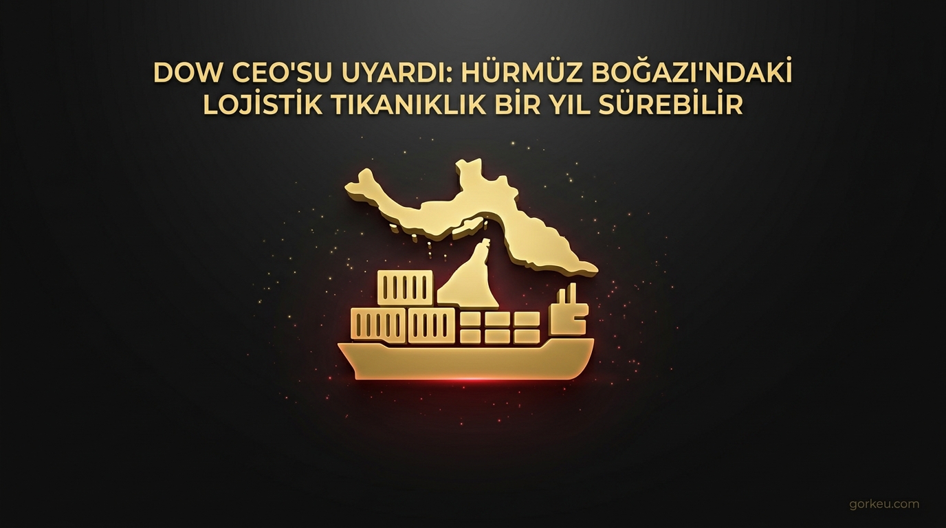 Dow CEO'su Uyardı: Hürmüz Boğazı'ndaki Lojistik Tıkanıklık Bir Yıl Sürebilir