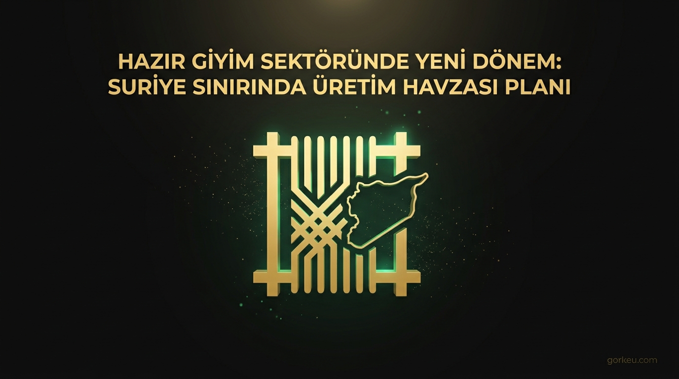 Hazır Giyim Sektöründe Yeni Dönem: Suriye Sınırında Üretim Havzası Planı