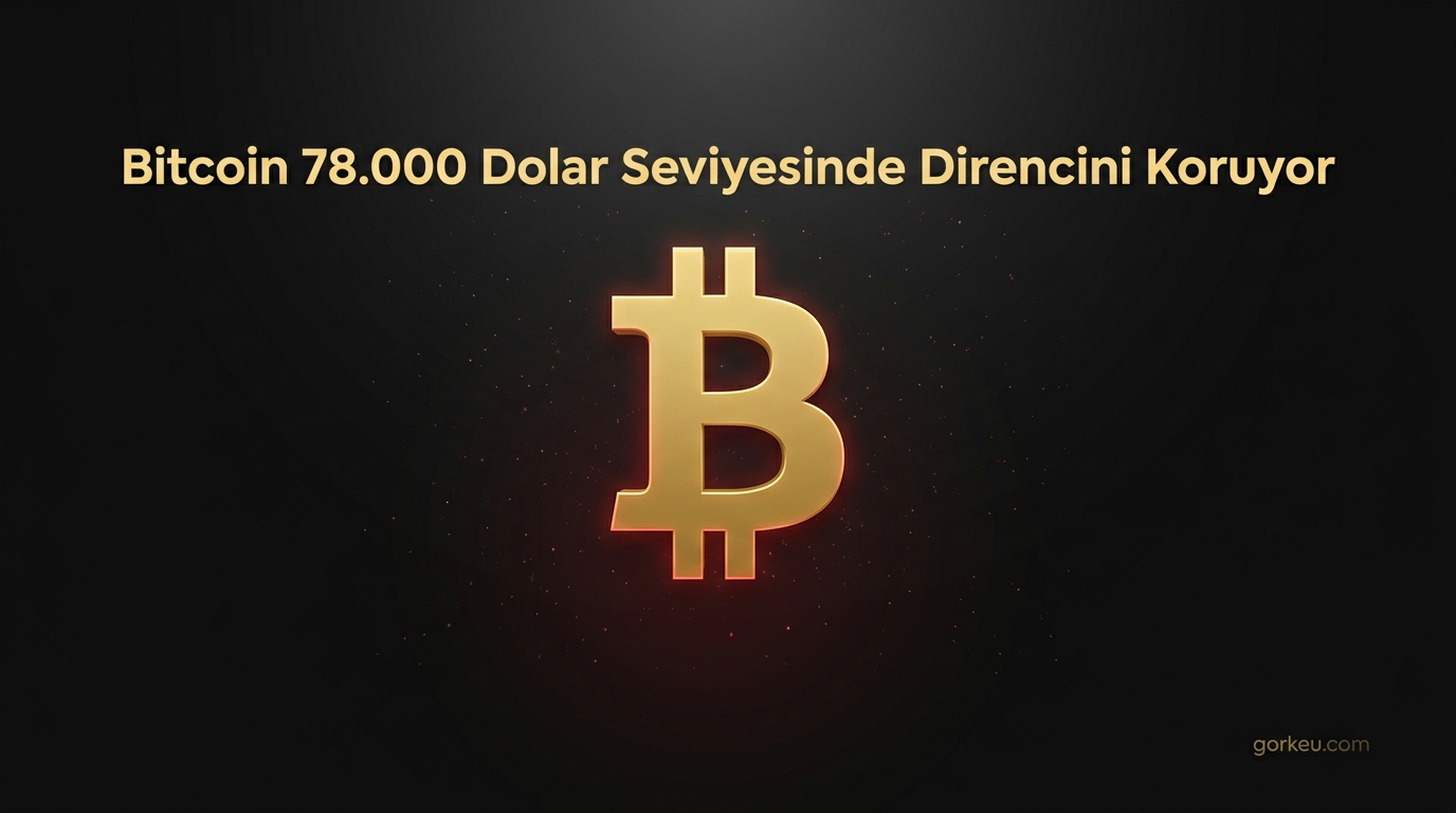 Bitcoin 78.000 Dolar Seviyesinde Direncini Koruyor