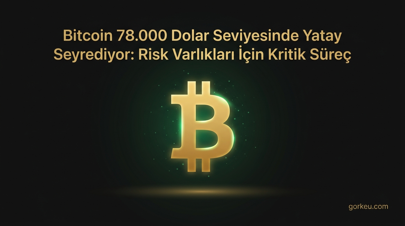 Bitcoin 78.000 Dolar Seviyesinde Yatay Seyrediyor: Risk Varlıkları İçin Kritik Süreç