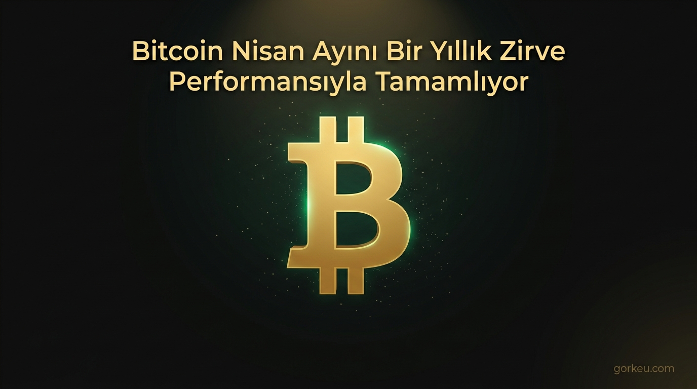 Bitcoin Nisan Ayını Bir Yıllık Zirve Performansıyla Tamamlıyor