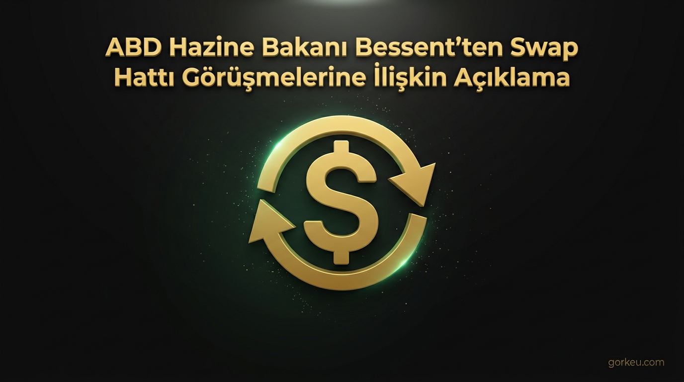 ABD Hazine Bakanı Bessent'ten Swap Hattı Görüşmelerine İlişkin Açıklama