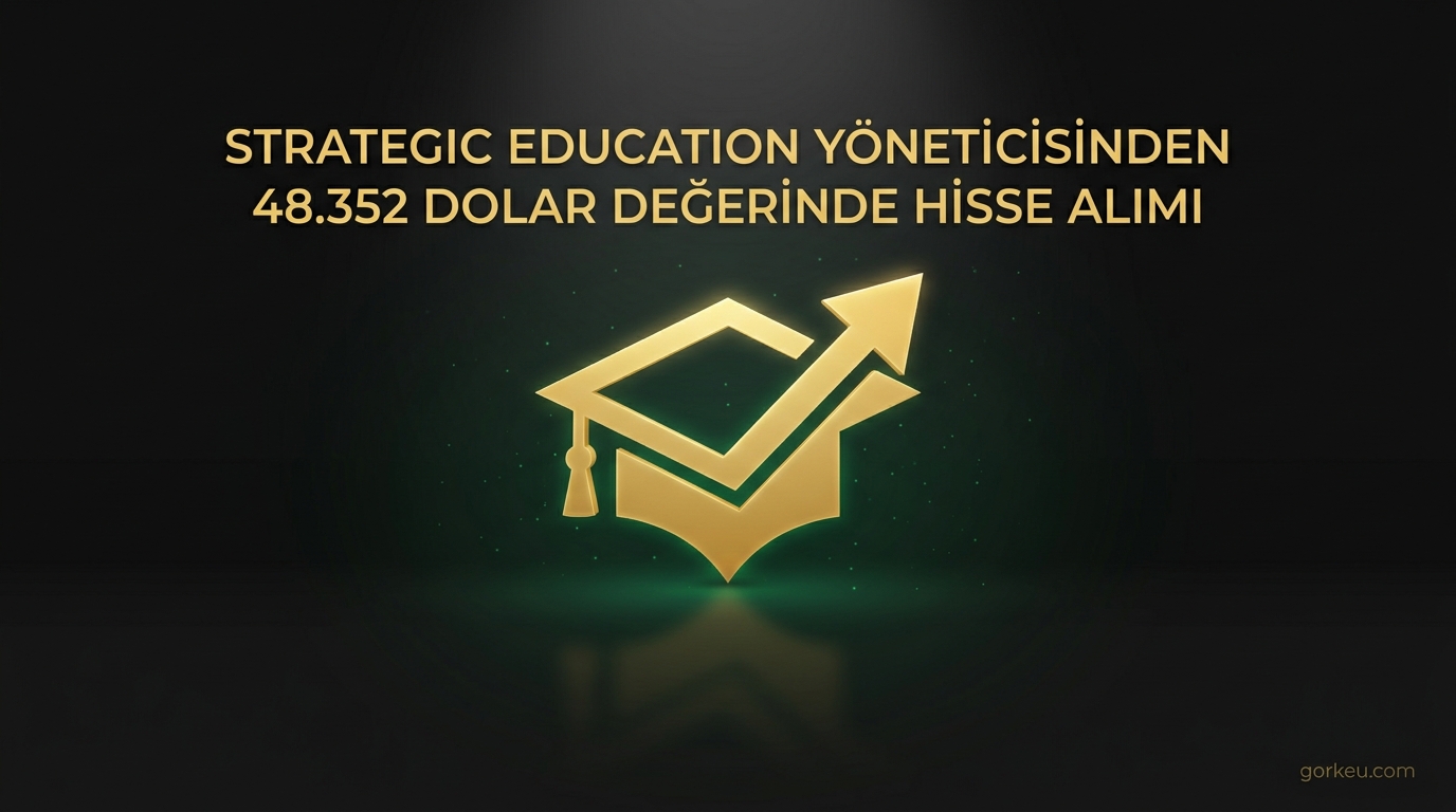Strategic Education Yöneticisinden 48.352 Dolar Değerinde Hisse Alımı