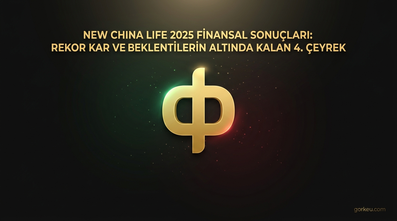 New China Life 2025 Finansal Sonuçları: Rekor Kar ve Beklentilerin Altında Kalan 4. Çeyrek