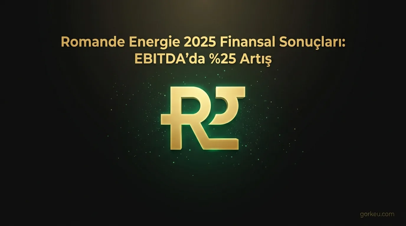 Romande Energie 2025 Finansal Sonuçları: EBITDA'da %25 Artış