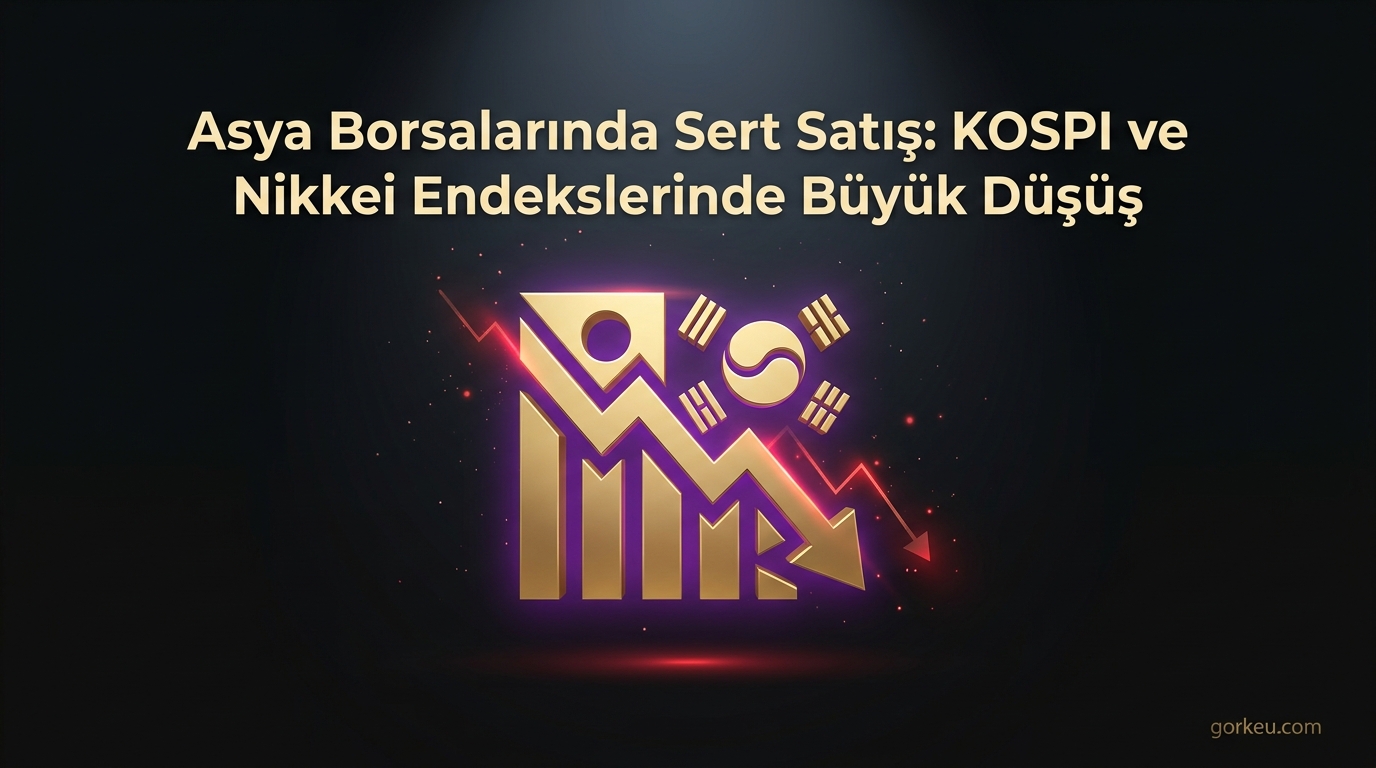 Asya Borsalarında Sert Satış: KOSPI ve Nikkei Endekslerinde Büyük Düşüş