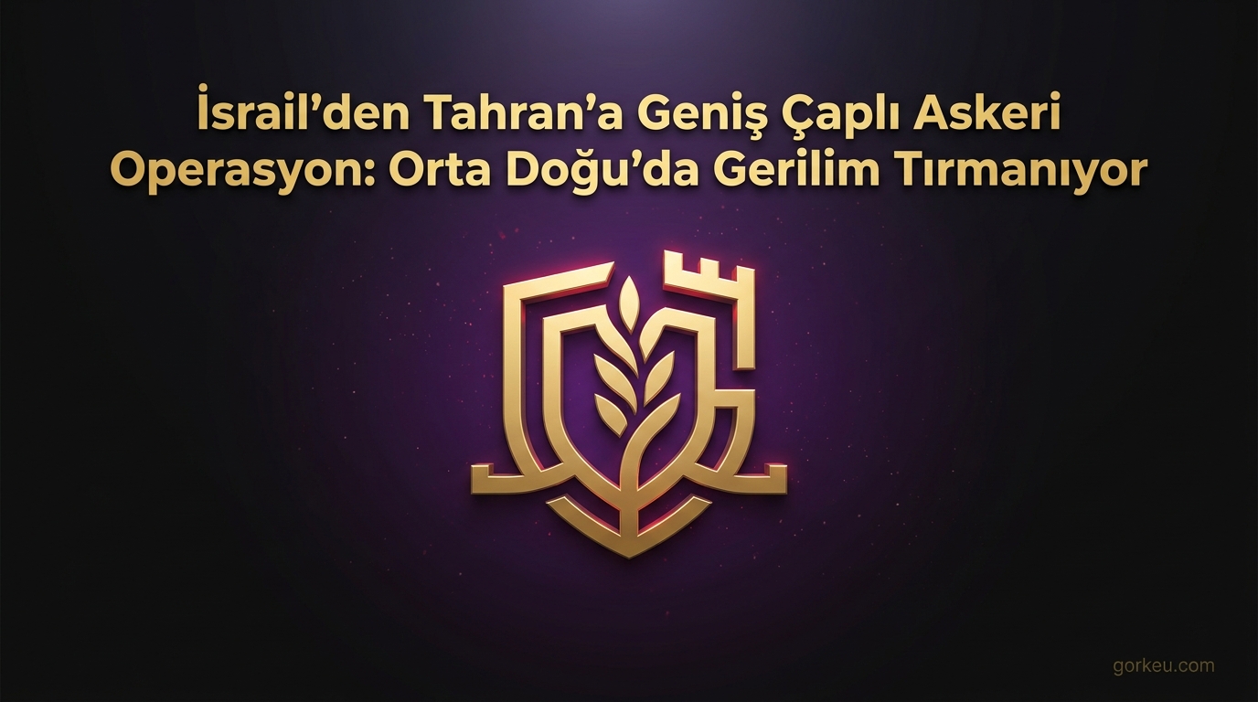 İsrail'den Tahran'a Geniş Çaplı Askeri Operasyon: Orta Doğu'da Gerilim Tırmanıyor