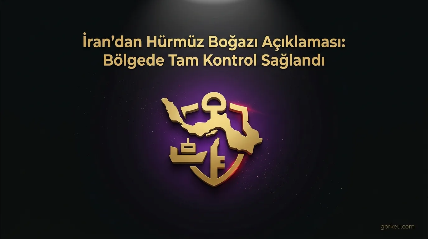 İran'dan Hürmüz Boğazı Açıklaması: Kontrol Tam, Mayınlamaya Gerek Yok
