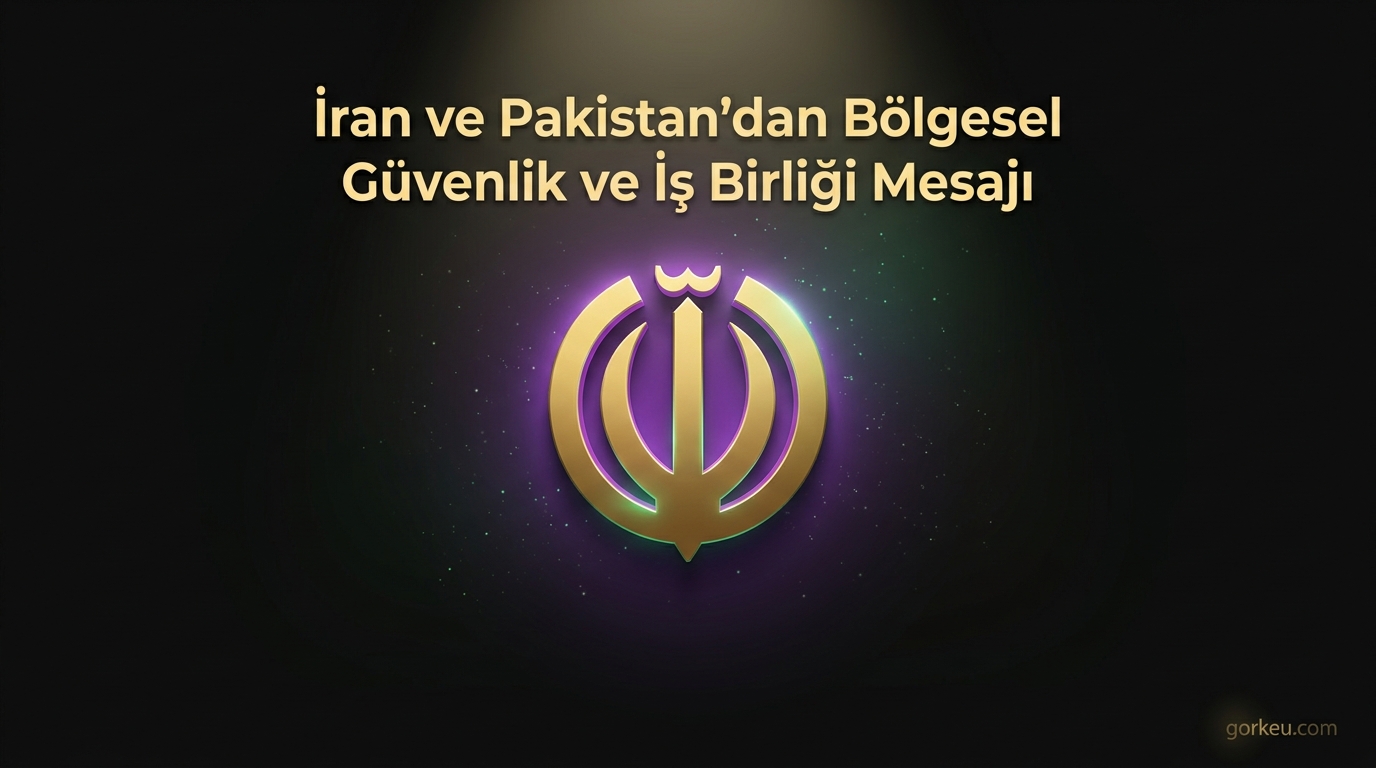 İran ve Pakistan'dan Bölgesel Güvenlik ve İş Birliği Mesajı