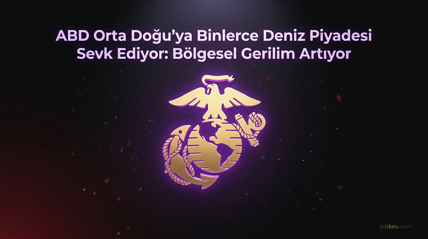 ABD Orta Doğu'ya Binlerce Deniz Piyadesi Sevk Ediyor: Bölgesel Gerilim Artıyor