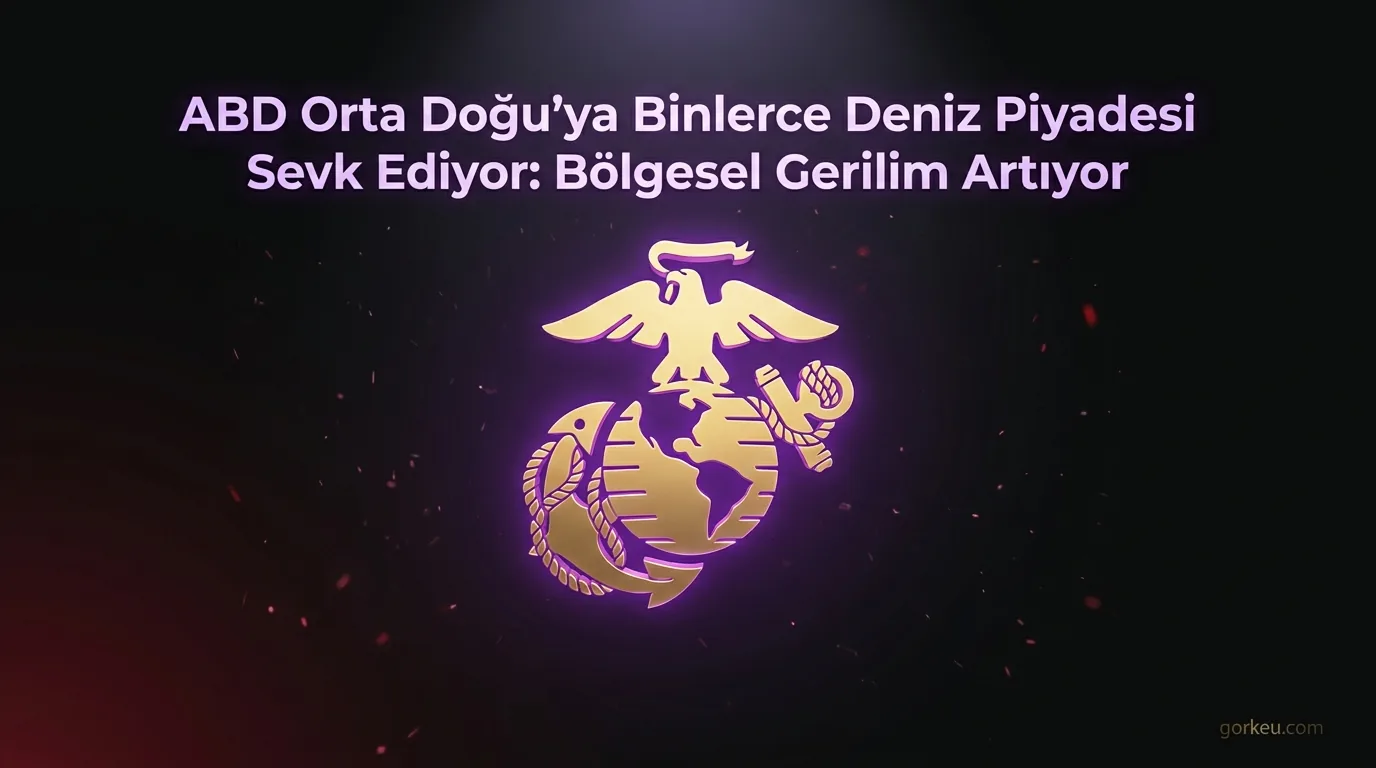 ABD Orta Doğu'ya Binlerce Deniz Piyadesi Sevk Ediyor: Bölgesel Gerilim Artıyor