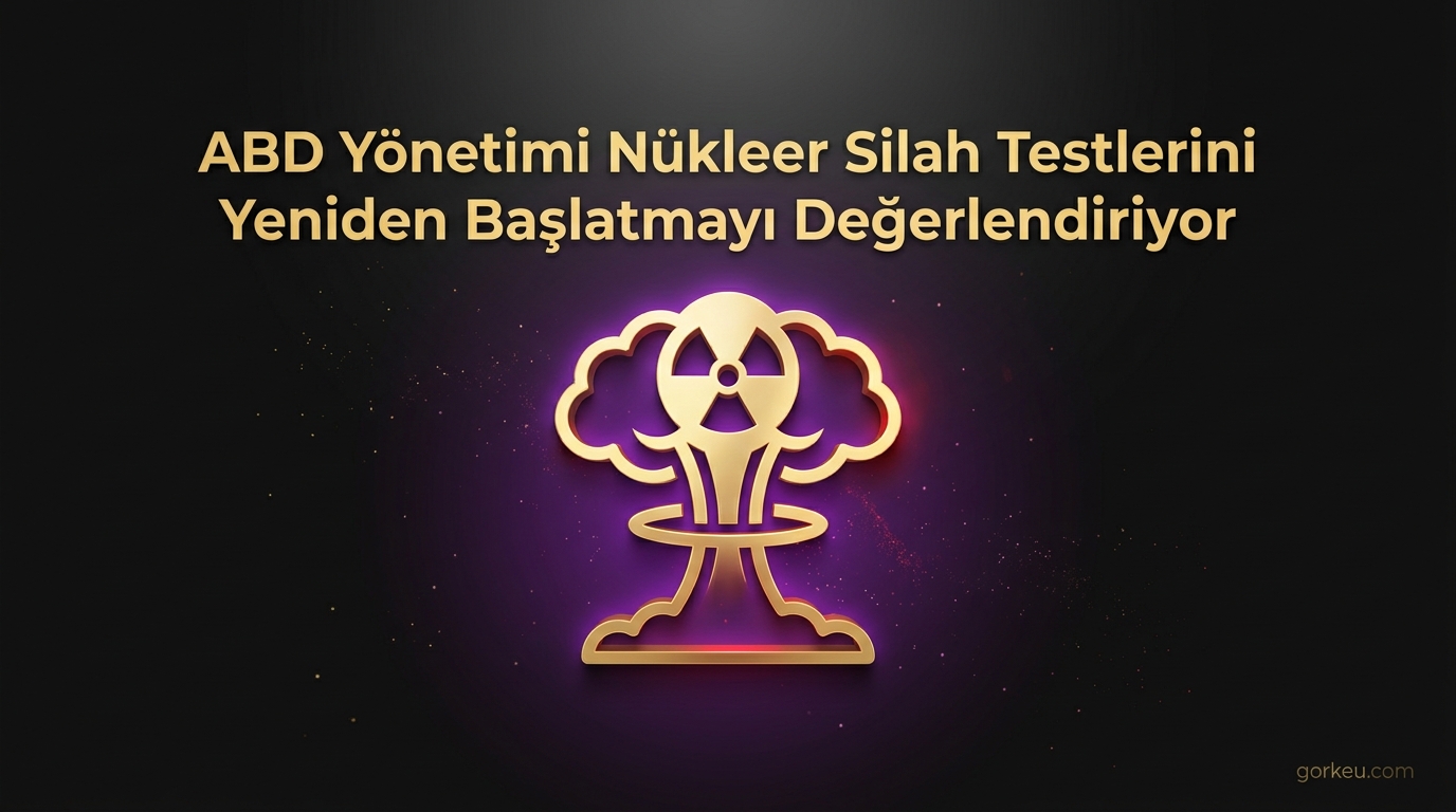 ABD Yönetimi Nükleer Silah Testlerini Yeniden Başlatmayı Değerlendiriyor