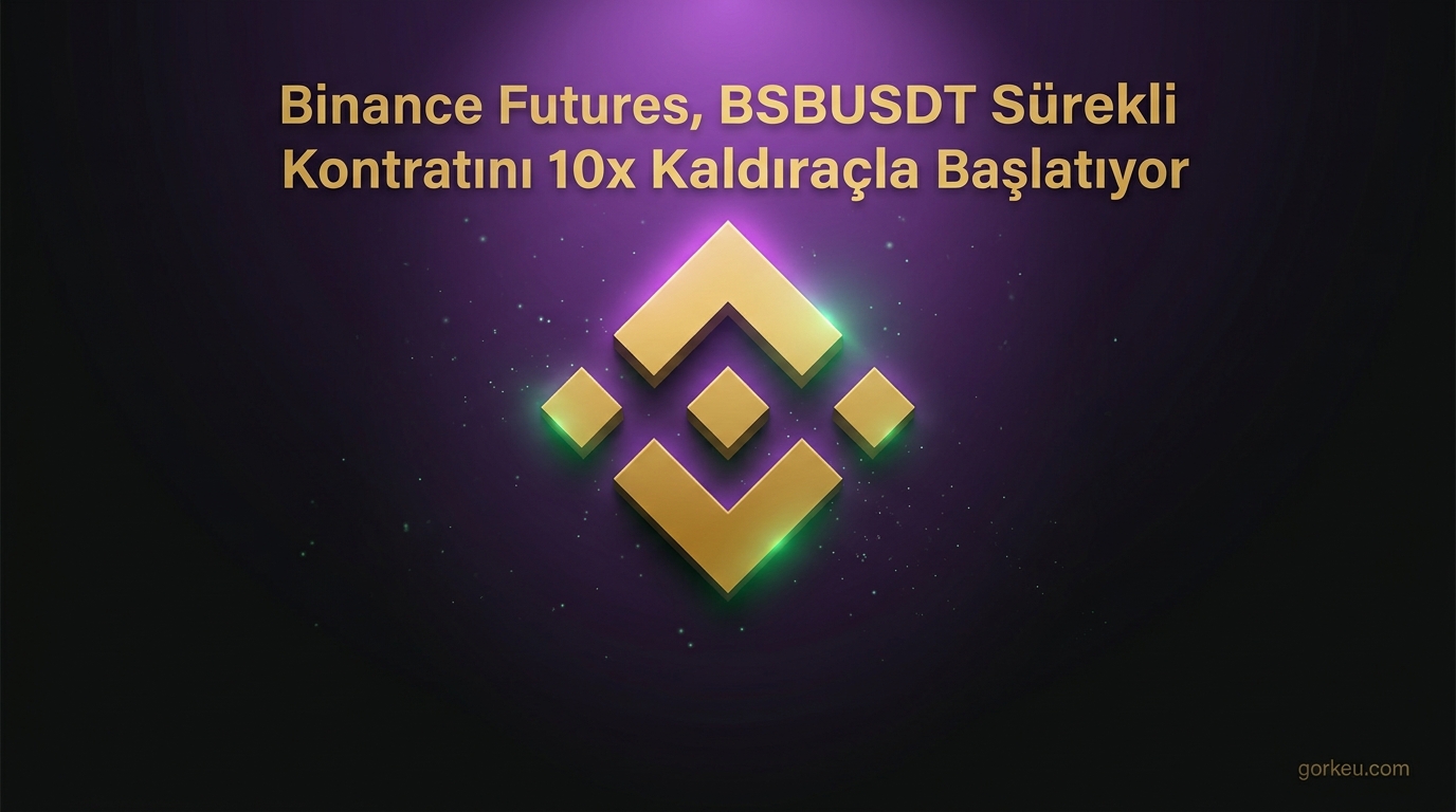 Binance Futures, BSBUSDT Sürekli Kontratını 10x Kaldıraçla Başlatıyor