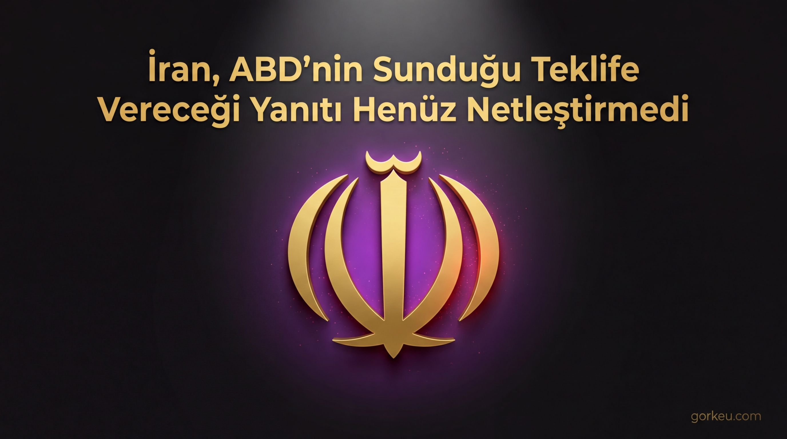 İran, ABD'nin Sunduğu Teklife Vereceği Yanıtı Henüz Netleştirmedi