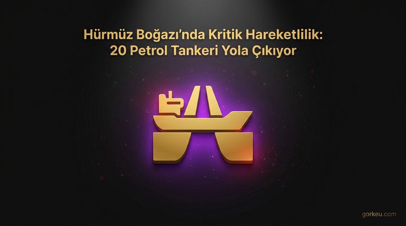 Hürmüz Boğazı'nda Kritik Hareketlilik: 20 Petrol Tankeri Yola Çıkıyor