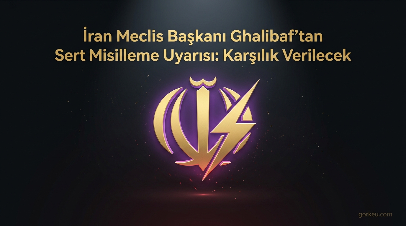 İran Meclis Başkanı Ghalibaf'tan Sert Misilleme Uyarısı: Karşılık Verilecek