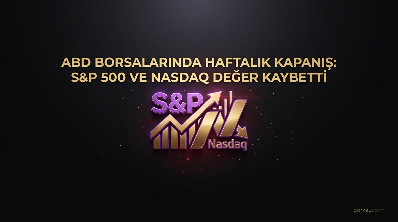 ABD Borsaları Haftayı Düşüşle Kapattı: S&P 500 ve Nasdaq'ta Kayıplar