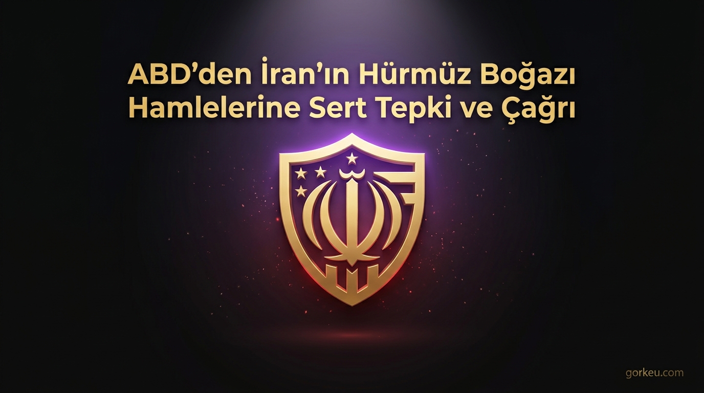 ABD'den İran'ın Hürmüz Boğazı Hamlelerine Sert Tepki ve Çağrı