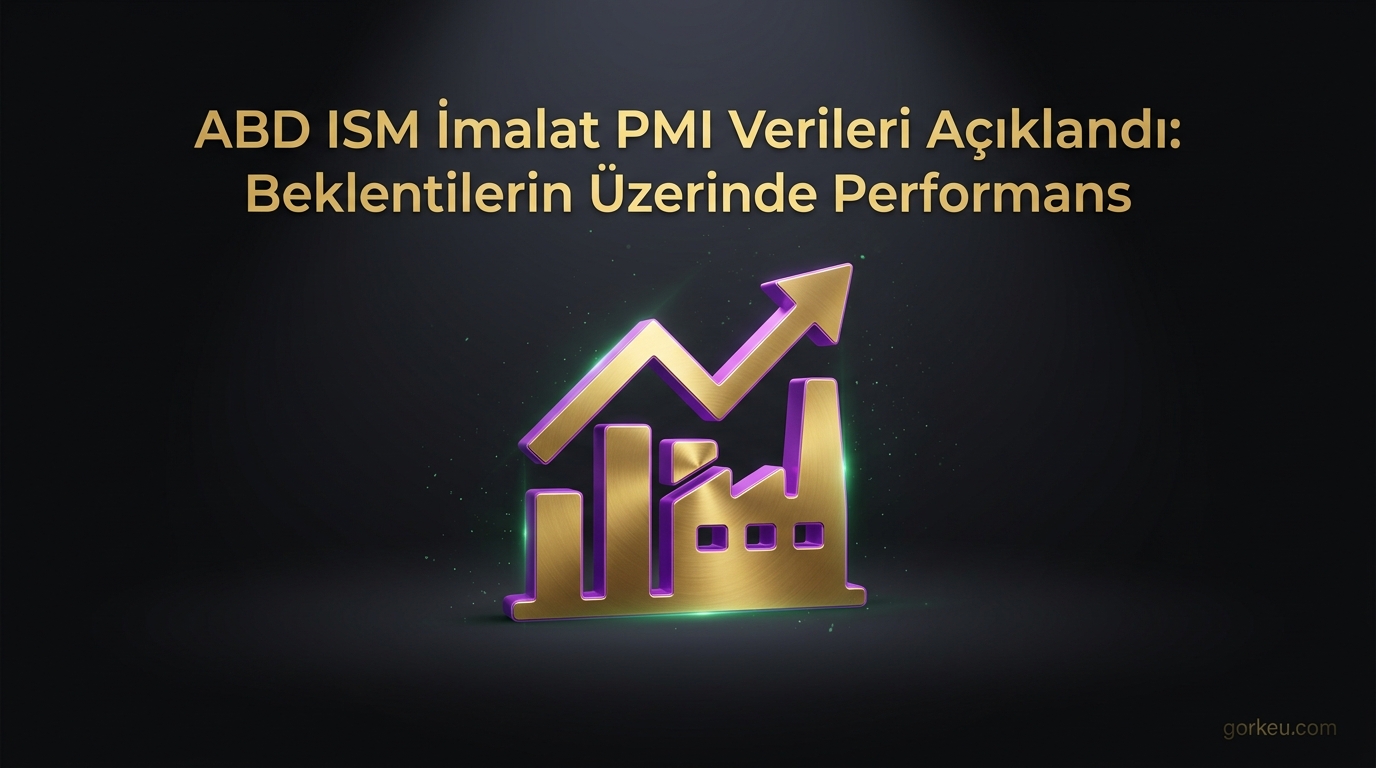ABD ISM İmalat PMI Verileri Açıklandı: Beklentilerin Üzerinde Performans